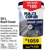 Dulux Maxi Cover Roof Cover 743616, 743612, 743615-20Ltr