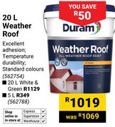 Duram Weather Roof 562754-20Ltr