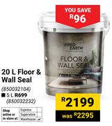 Fired Earth Floor & Wall Seal 850032104-20Ltr