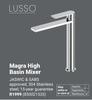 Lusso Magra High Basin Mixer (304 Stainless Steel) 850021533