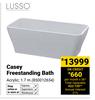 Lusso Casey Freestanding Bath 1.7m (Acrylic) 850012654