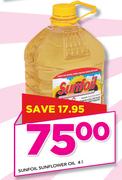 Sunfoil Sunflower Oil-4Ltr