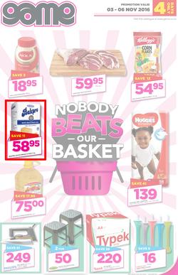 Game Namibia : Windhoek (3 Nov - 6 Nov 2016), page 1