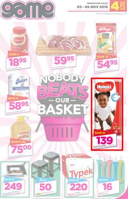 Game Namibia : Windhoek (3 Nov - 6 Nov 2016), page 1