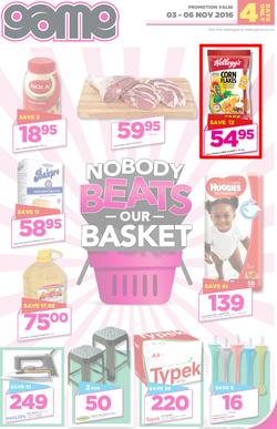 Game Namibia : Windhoek (3 Nov - 6 Nov 2016), page 1