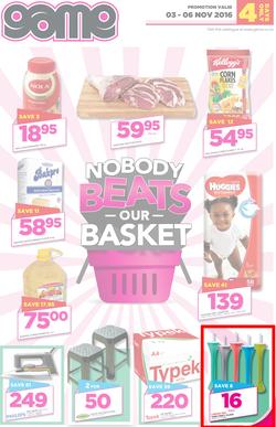 Game Namibia : Windhoek (3 Nov - 6 Nov 2016), page 1
