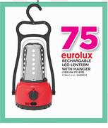 Eurolux Rechargeable LED Lantern With Hanger 180LUM FS183R