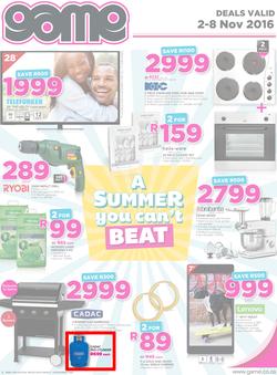 Game : A Summer You Can't Beat (2 Nov - 8 Nov 2016), page 1