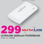 Ultra link 6000 mAh Powerbank