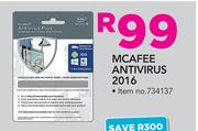 Mc Afee Antivirus 2016