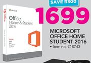 Microsoft Office Home Student 2016