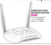 TP-Link Wireless N300 Modem Router