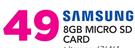 Samsung 8GB Micro SD Card