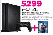 PS4 500GB Uncharted 4 Bundle