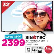 Sinotec 32" HD Ready LED TV STL-32VN67DT
