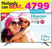 Hisense 40" FHD Smart LED TV