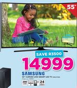 Samsung 55" Curved UHD Smart LED TV 55KU7350