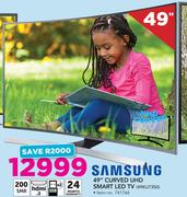 Samsung 49" Curved UHD Smart LED TV 49KU7350