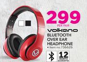Volkano Bluetooth Over Ear Headphone-Per Pair