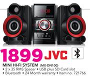 JVC Mini HiFi System MX-DN100