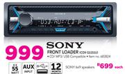 Sony Front Loader CDXG1151U