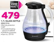 Brabantia 1.7Ltr Glass Kettle BBEK1016
