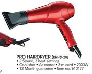 Russell Hobbs Pro Hairdryer RHHD-20