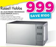 Russell Hobbs 20Ltr Electronic Microwave Oven Mirror RHEM21L