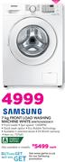Samsung 7Kg Front Load Washing Machine (Metallic)