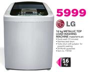 LG 16Kg Metallic Top Load Washing Machine T1603TEFTS AF