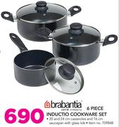 Brabantia 6 Piece Induction Cookware Set