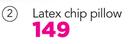 Vita Sleep Latex Chip Pillow