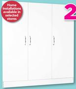 UCAN 2000mm White Built In Cupboard
