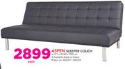 Aspen Sleeper Couch 77x180x92Cm