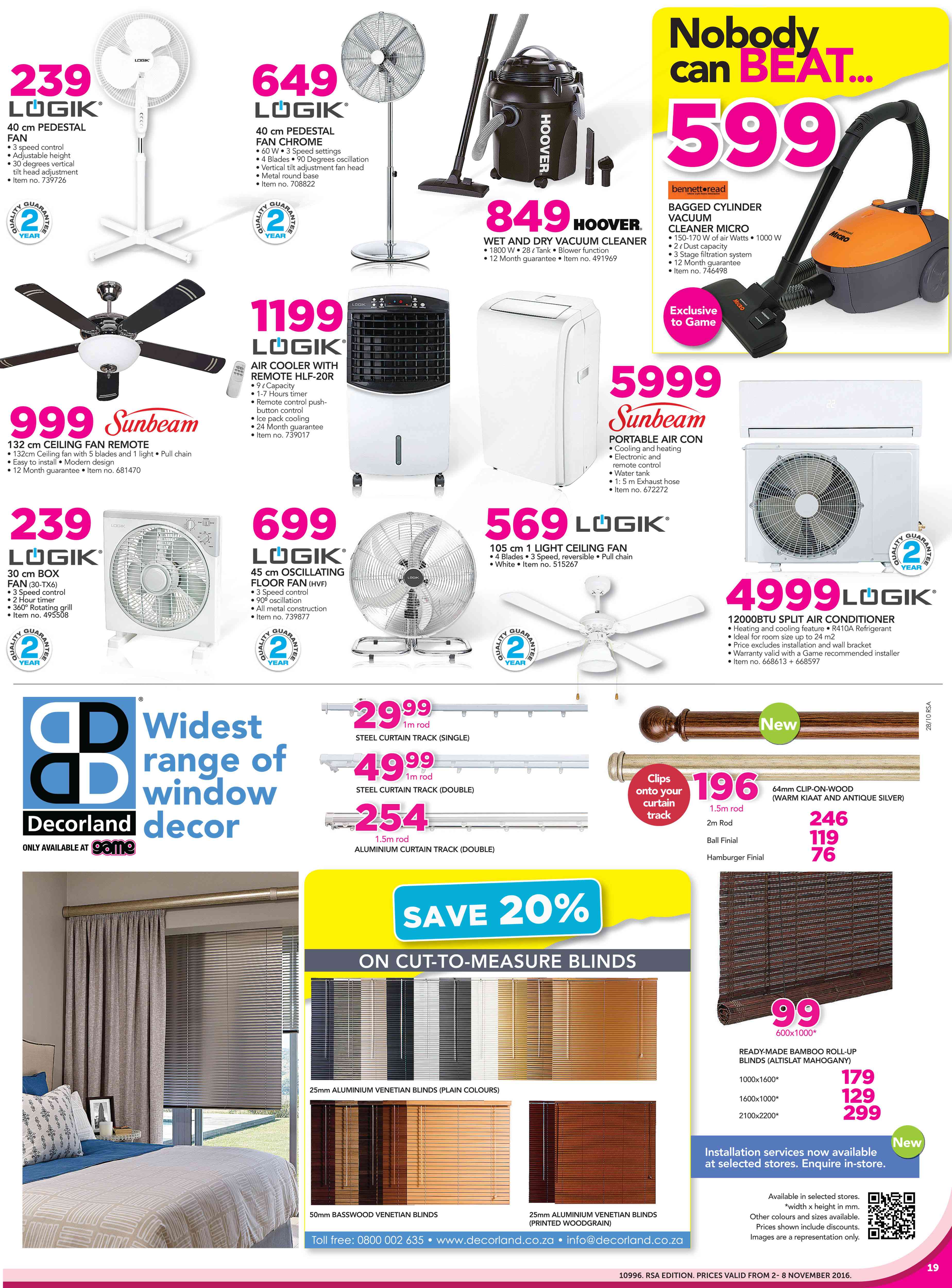 Special Logik Air Cooler With Remote HLF20R — www.guzzle.co.za