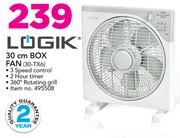 Logik 30cm Box Fan 30-TX6