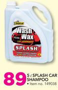 Shield Splash Car Shampoo-5Ltr