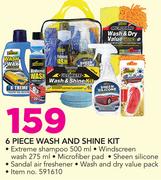 Shield 6 Piece Wash And Shine Kit