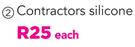 Alcolin Contractors Silicone