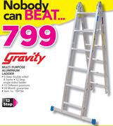Gravity Multi Purpose Aluminium Ladder