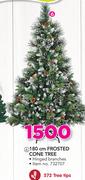 180Cm Frosted Cone Tree
