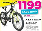 ToTem 16" Or 20" Mojo Mountain Bike