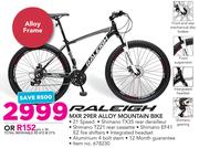 Raleigh MXR29ER Alloy Mountain Bike