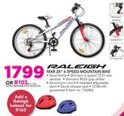 Raleigh MRX 24" 6 Speed Mountain Bike