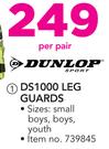 Dunlop DS1000 Leg Guards-Per Pair