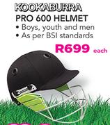 Kookaburra Pro 600 Helmet-Each