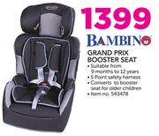 Bambino Grand Prix Booster Seat