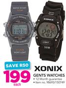 Xonix Gents Watches-Each