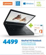 Lenovo Ideapad 110 Notebook
