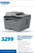 Brother MFC-L2700DW Mono Laser Multifunction Printer